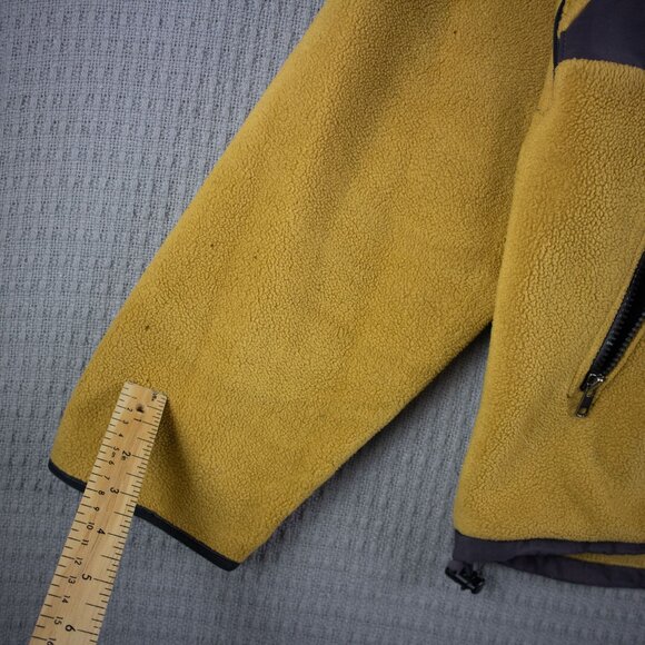 The North Face Denali Yellow Jacket Mens Large 2000s Y2K - Picture 5 of 8